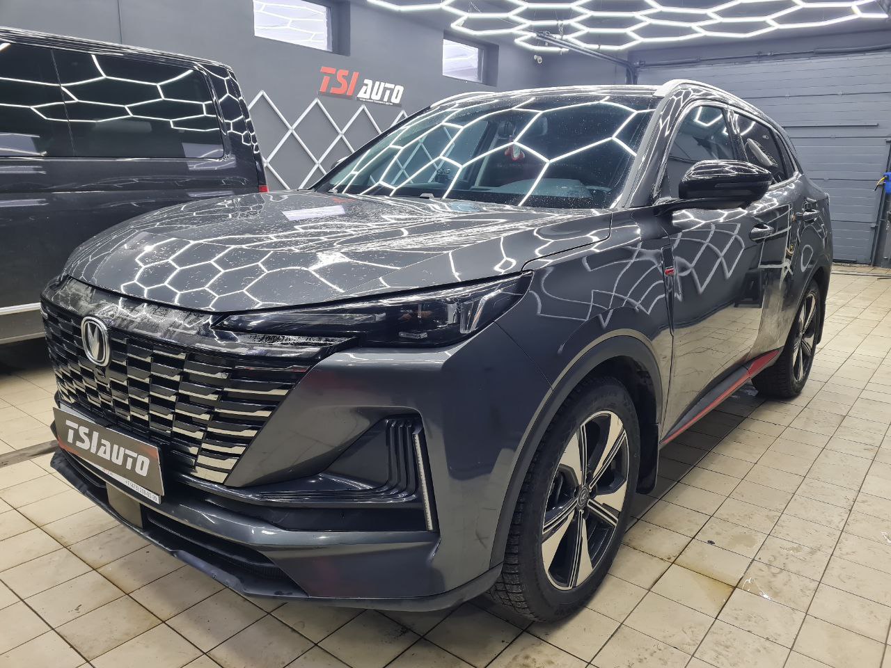 Changan Uni-S установка подсветки салона в Рязани