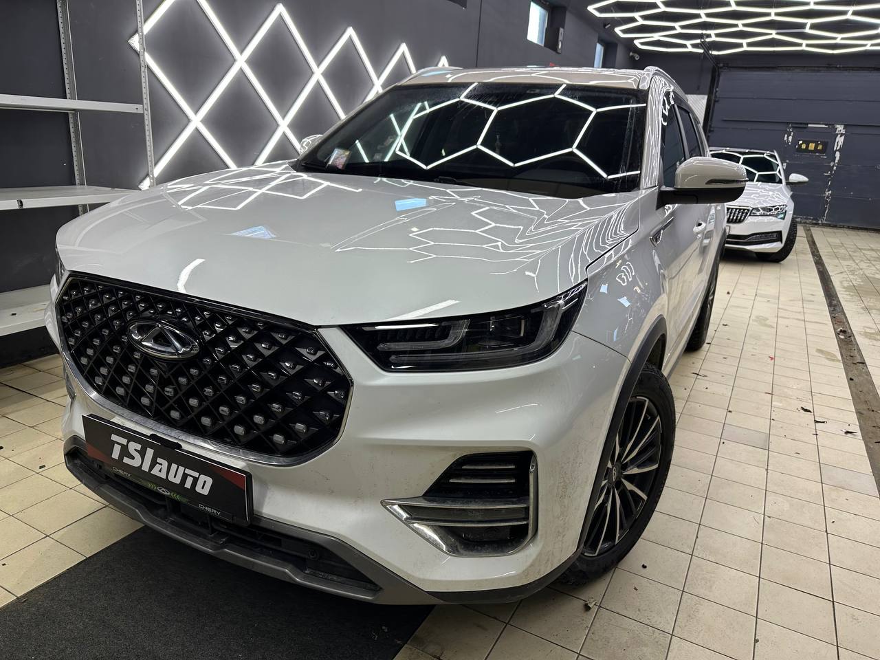 Шумоизоляция Chery Tiggo 8 Pro Max в Рязани - пакет Элит