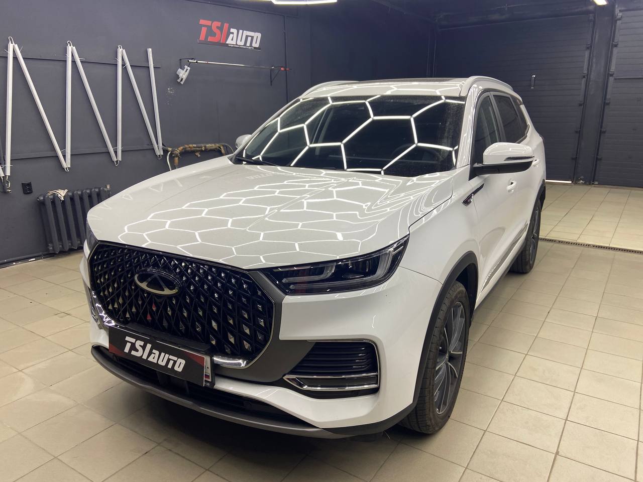 Шумоизоляция Chery Tiggo 8 Pro Max в пакете Комфорт в Рязани