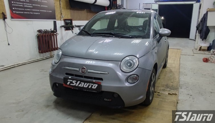 Правильная шумоизоляция Fiat 500E в Рязани