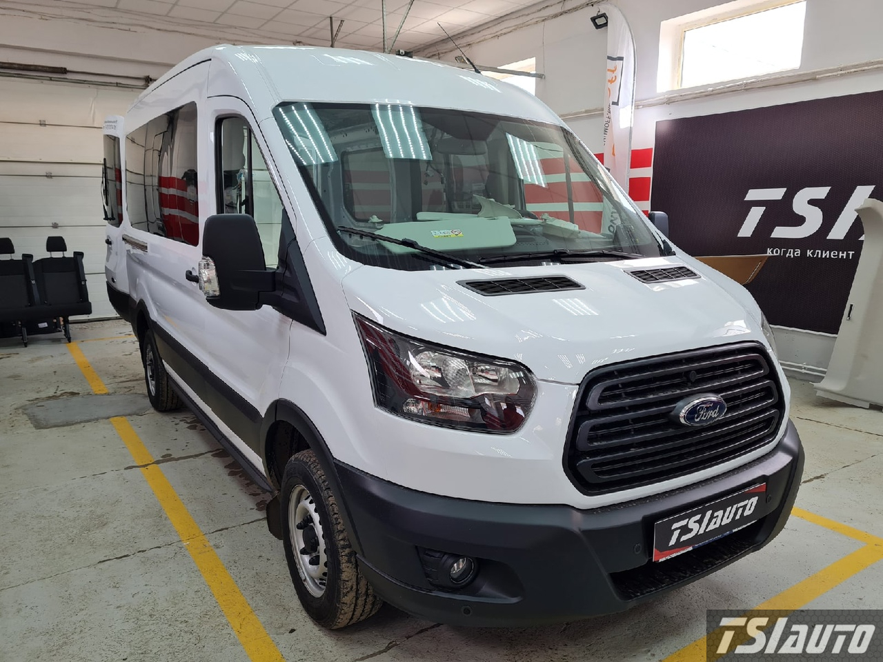 Правильная шумоизоляция Ford Transit в Рязани