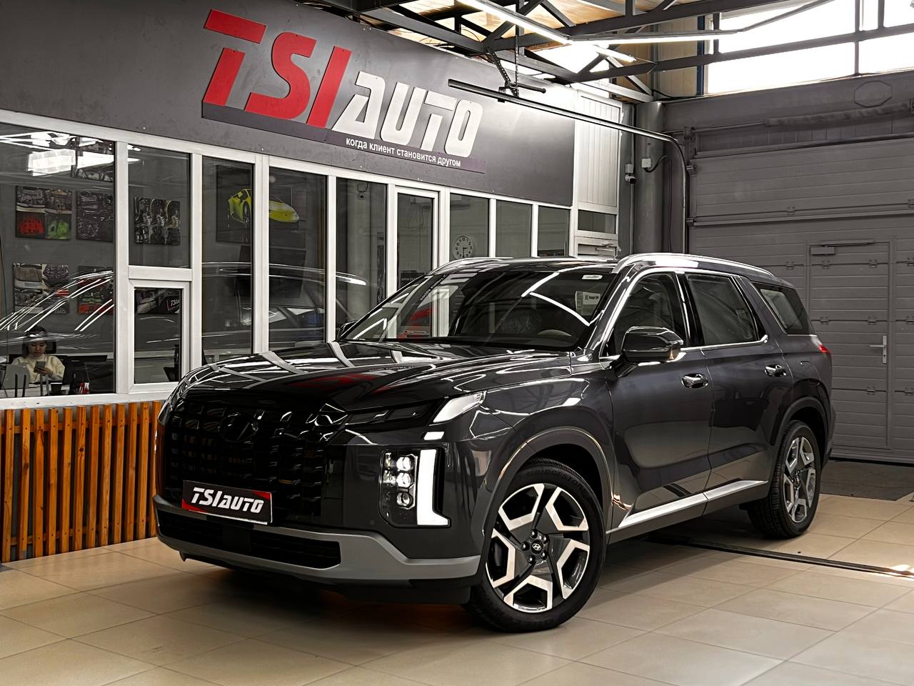 Оклейка пленкой Hyundai Palisade кузова и салона в Рязани