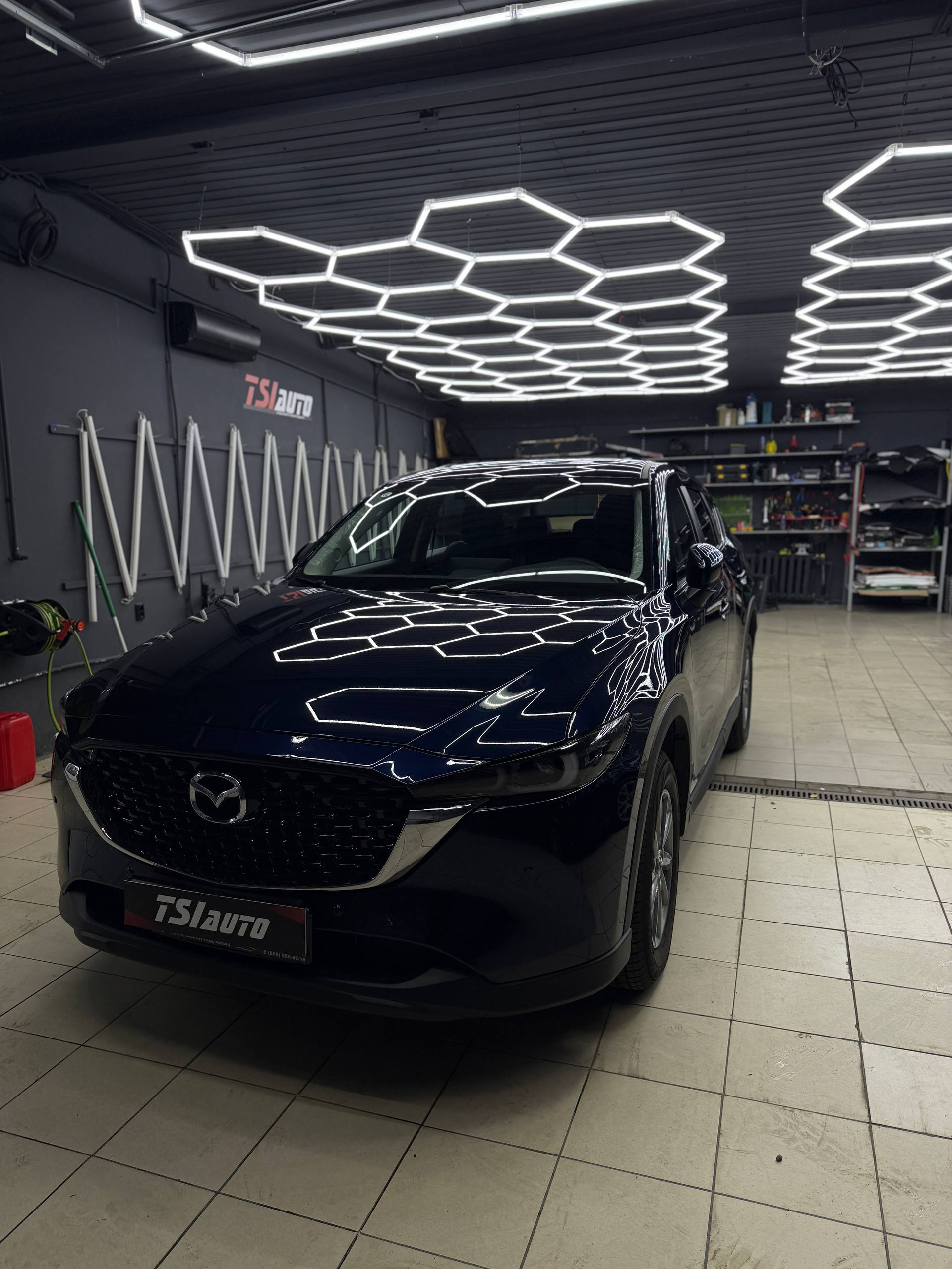 Полная оклейка пленкой Mazda CX-5 в Рязани
