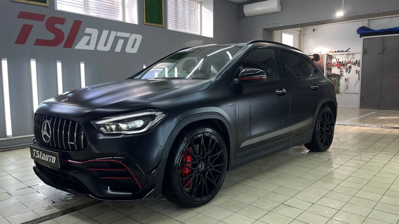 Mercedes GLA шумоизоляция арок в Рязани