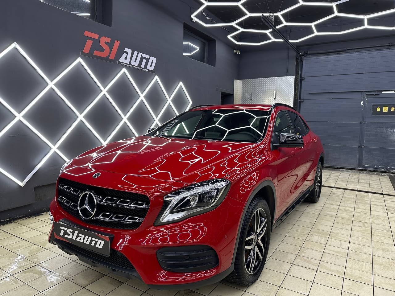 Химчистка Mercedes GLA в Рязани