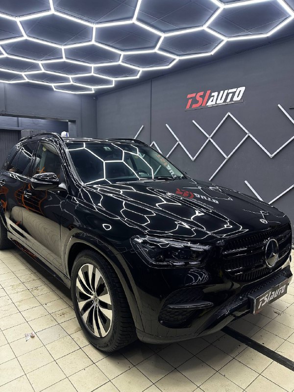Полная оклейка пленкой Mercedes GLE в Рязани