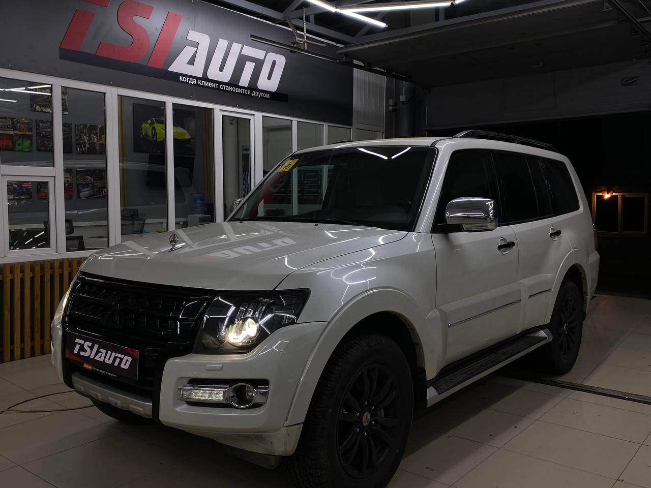 Шумоизоляция арок Mitsubishi Pajero в Рязани