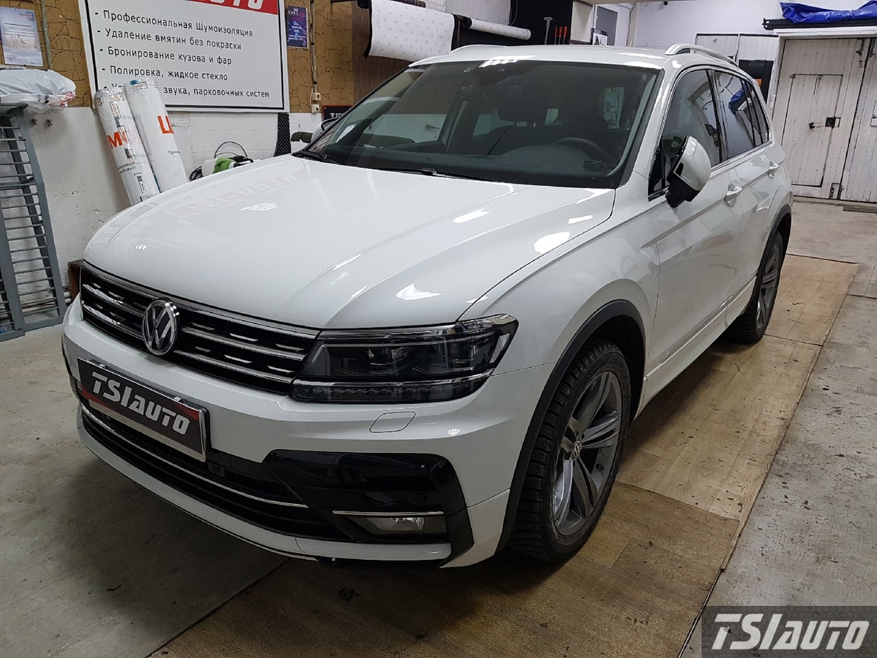 Правильная шумоизоляция Volkswagen Tiguan 2 в Рязани