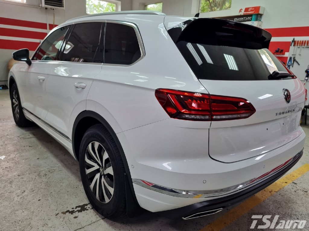 Нанесение защитной пленки на кузов VW Touareg 3 в Рязани