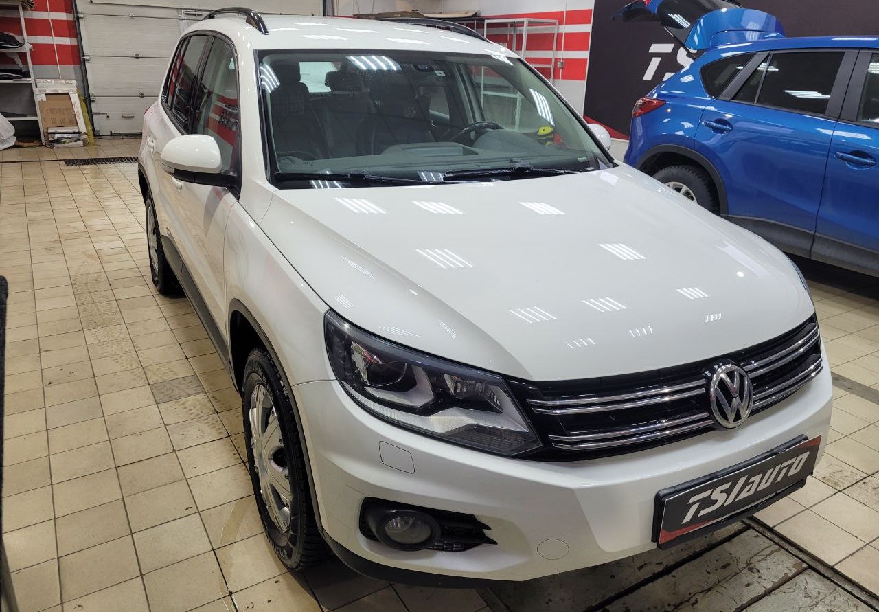 Шумоизоляция VW Tiguan в Рязани - пакет Элит