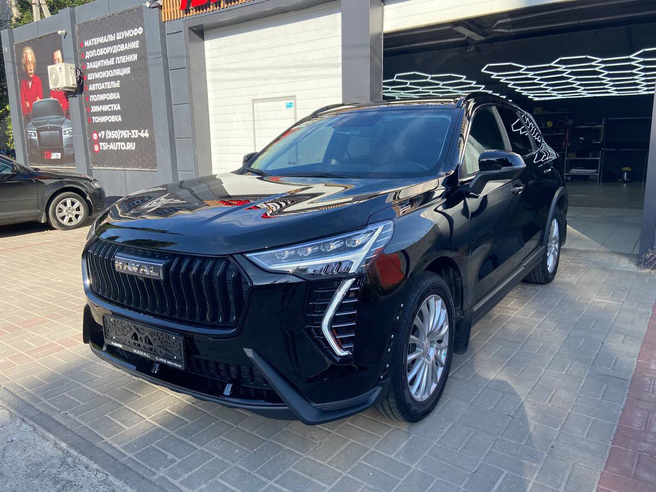 Haval Jolion полировка и нанесение керамики в Рязани
