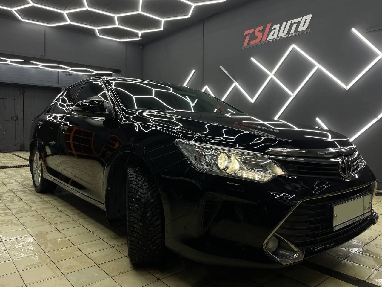 Шумоизоляция арок Toyota Camry V55 в Рязани