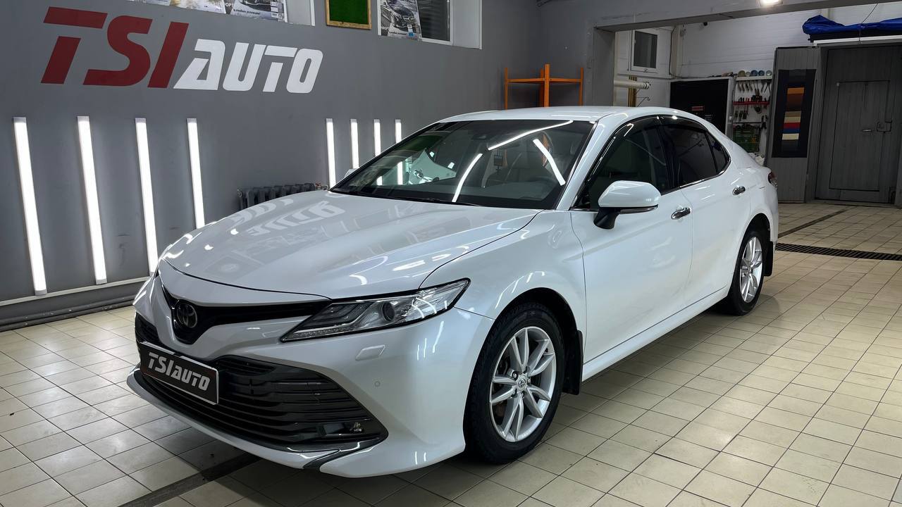 Toyota Camry полировка и нанесение керамики в Рязани