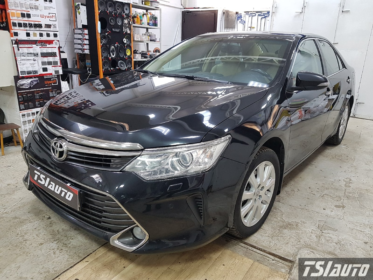 Правильная шумоизоляция Toyota Camry V50 / V55 в Рязани