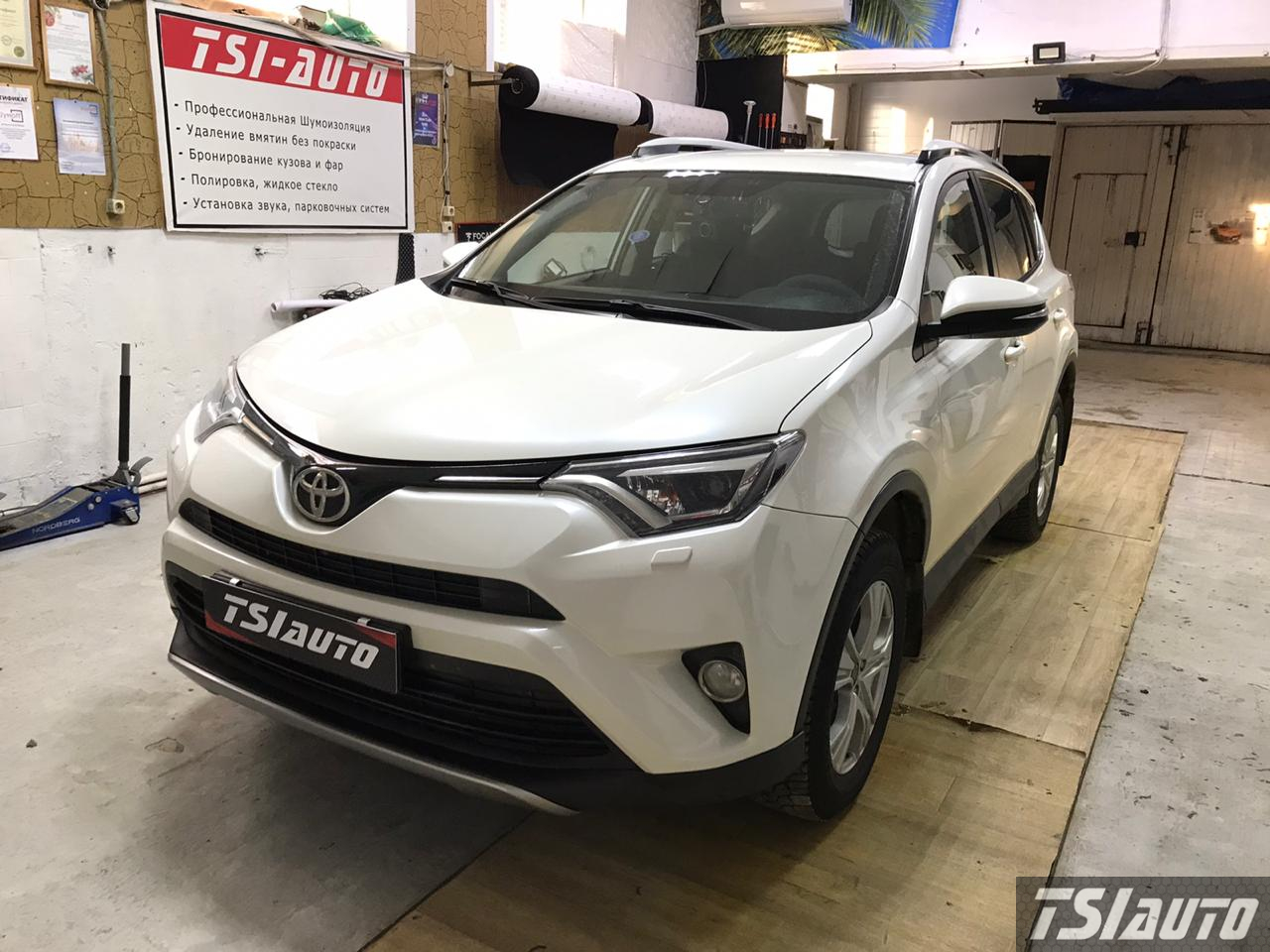 Правильная шумоизоляция Toyota RAV 4 (IV) в Рязани